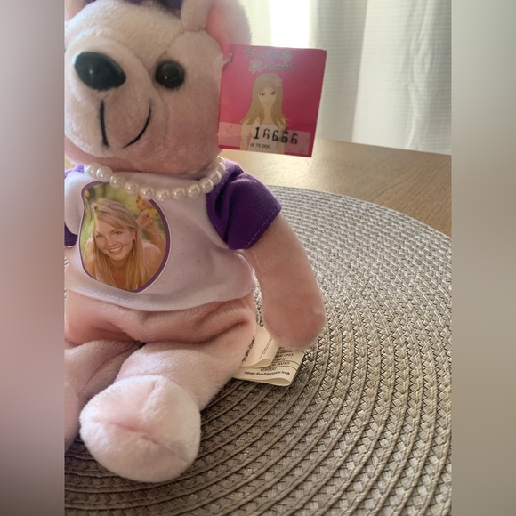 NWT Britney Spears 2000 Vintage One More Time Limited Edition Bear - Picture 8 of 15